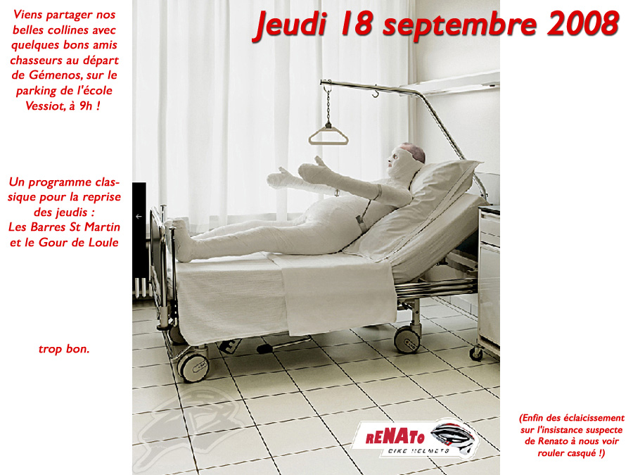 A l'affiche, le Jeudi 18 septembre 2008
