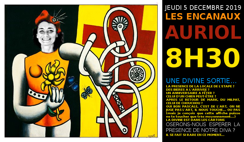 A l'affiche, le Jeudi 05 décembre 2019